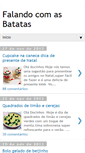 Mobile Screenshot of falandocomasbatatas.blogspot.com