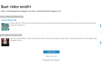 Tablet Screenshot of buatvideosendiri.blogspot.com