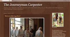 Desktop Screenshot of journeymancarpenter.blogspot.com