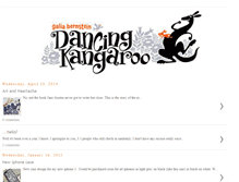 Tablet Screenshot of dancingkangaroo.blogspot.com
