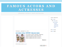 Tablet Screenshot of famousactorsandactresses.blogspot.com