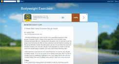 Desktop Screenshot of bodyweightexercises1.blogspot.com