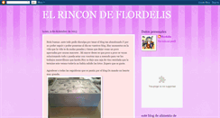 Desktop Screenshot of elrincondeflordelis.blogspot.com