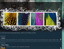 Tablet Screenshot of gypsy-karma.blogspot.com