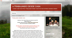 Desktop Screenshot of e-trabajandodesdecasa.blogspot.com