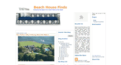 Desktop Screenshot of beachhousefinds.blogspot.com