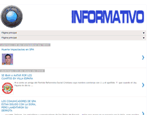 Tablet Screenshot of macorisinformativo1.blogspot.com