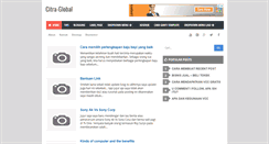 Desktop Screenshot of citra-global.blogspot.com