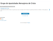 Tablet Screenshot of mensajerosdecristo-ponce.blogspot.com