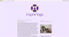 Desktop Screenshot of inspireyogablog.blogspot.com