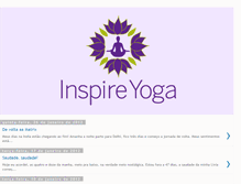 Tablet Screenshot of inspireyogablog.blogspot.com