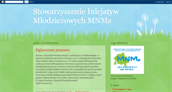 Desktop Screenshot of mnmszgierz.blogspot.com