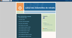 Desktop Screenshot of calcul-desde-retraite.blogspot.com