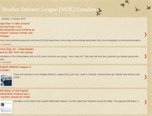 Tablet Screenshot of muslimdefenceleaguemdlcamden.blogspot.com