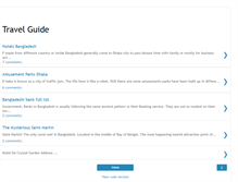 Tablet Screenshot of bangladesh-traveel.blogspot.com