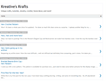 Tablet Screenshot of kreativekraft.blogspot.com
