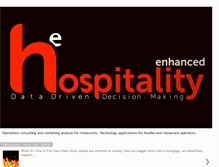 Tablet Screenshot of hospitalityenhanced.blogspot.com