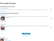 Tablet Screenshot of elmundodeacua.blogspot.com