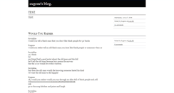 Desktop Screenshot of eugeneme.blogspot.com