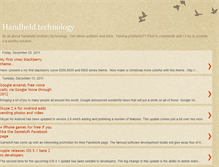 Tablet Screenshot of handheldtechnology.blogspot.com