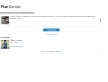Tablet Screenshot of plancondor.blogspot.com