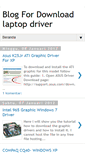 Mobile Screenshot of bloglaptopdriver.blogspot.com