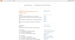 Desktop Screenshot of kfum95.blogspot.com