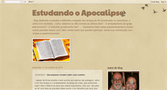 Desktop Screenshot of estudandooapocalipse.blogspot.com