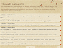 Tablet Screenshot of estudandooapocalipse.blogspot.com