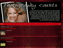 Tablet Screenshot of photographycounts.blogspot.com