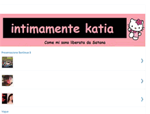 Tablet Screenshot of intimamentekatia.blogspot.com