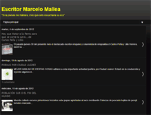 Tablet Screenshot of marcelomallea.blogspot.com