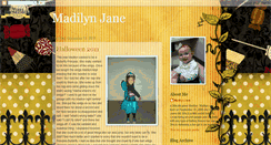 Desktop Screenshot of madilynjane.blogspot.com