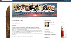 Desktop Screenshot of elpaseogastronomico.blogspot.com