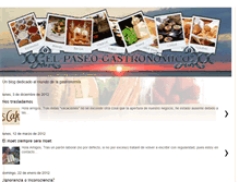 Tablet Screenshot of elpaseogastronomico.blogspot.com