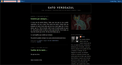 Desktop Screenshot of gatoverdeazul.blogspot.com