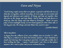 Tablet Screenshot of daveandneysa.blogspot.com