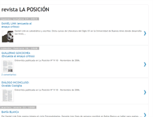 Tablet Screenshot of laposicion.blogspot.com