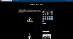 Desktop Screenshot of biasabaeiki.blogspot.com