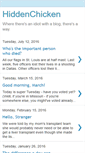 Mobile Screenshot of hiddenchicken.blogspot.com