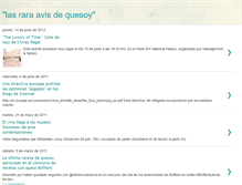 Tablet Screenshot of lasraraavisdequesoy.blogspot.com