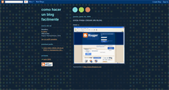 Desktop Screenshot of comocrearunblog.blogspot.com