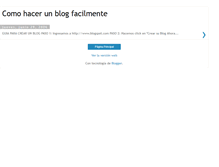 Tablet Screenshot of comocrearunblog.blogspot.com