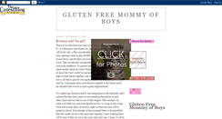 Desktop Screenshot of glutenfreemommyofboys.blogspot.com