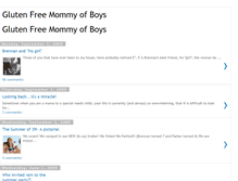 Tablet Screenshot of glutenfreemommyofboys.blogspot.com