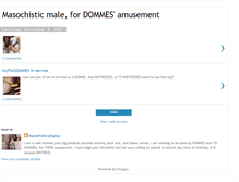 Tablet Screenshot of masochistic-playtoy.blogspot.com