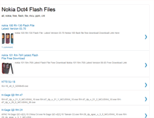 Tablet Screenshot of nokiadct4flashfiles.blogspot.com