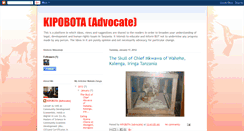 Desktop Screenshot of kipobota.blogspot.com