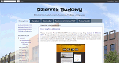 Desktop Screenshot of dziennikbudowybgukw.blogspot.com