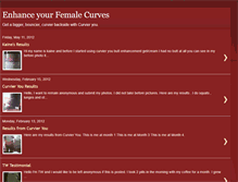 Tablet Screenshot of curvieryou.blogspot.com
